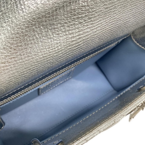 Dior Lady Bag Silver Small with STRAP! - Picture 10 of 16